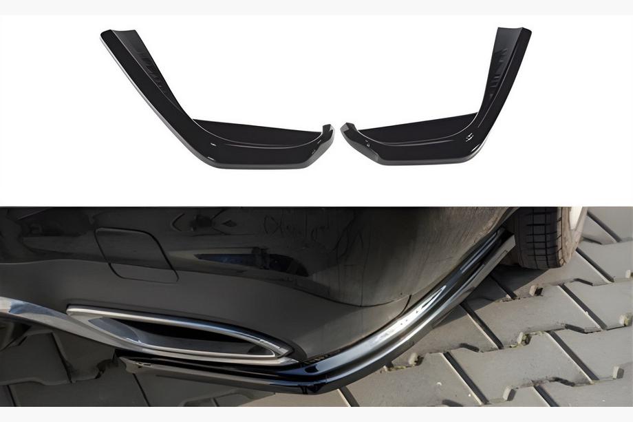 Mercedes E-class W213 2016-2023 Diffusore Posteriore FLAP DPT (Nero Lucido) Foto 6