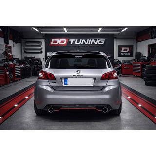 Diffusore Posteriore DPT (HB, Nero Lucido) Peugeot 308 2014-2021 foto 1