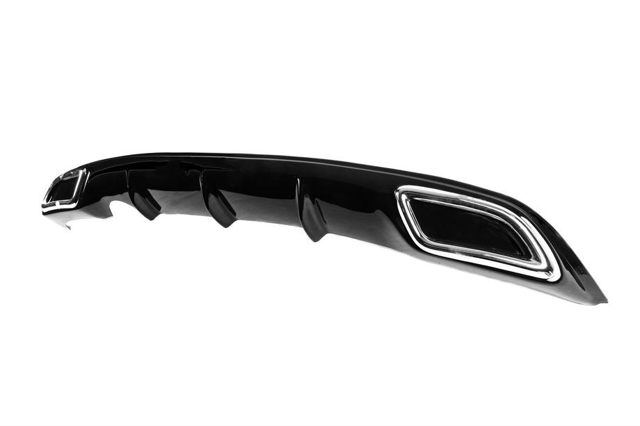 Renault Clio IV 2012-2019 Diffusore Posteriore DPT V-2 (Nero Lucido) Foto 6