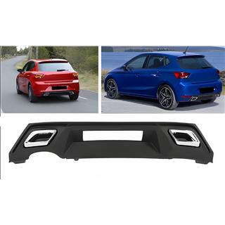 Diffusore Posteriore DPT V-2 (Nero Lucido) Seat Ibiza 2017-