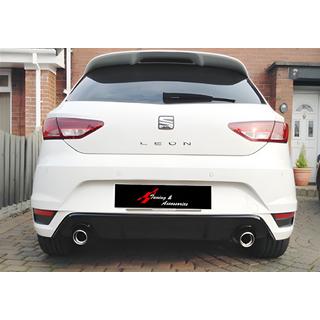 Diffusore Posteriore DPT V-1 (Nero Lucido) Seat Leon 2013-2020