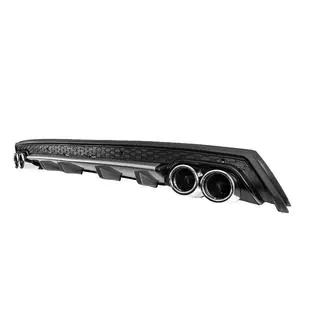 Diffusore Posteriore Universale DPT V-12 (ABS) (Grigio + Nero Lucido) foto 1