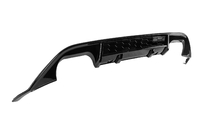 Volkswagen Golf 7/E-Golf 2012-2020 Diffusore Posteriore DPT V-1 (per GTI, 2012-2017, Nero Lucido) foto 4