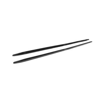 Minigonne Laterali DPT V-2 (Nero Lucido) Audi A4 B8 2007-2015 foto 4