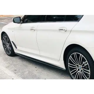 Minigonne laterali DPT V-1 (per minigonne M-Sport/M5, nero lucido)