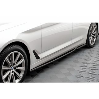 Minigonne laterali DPT V-2 (per minigonne M-Sport/M5, nero lucido) BMW Serie 5 G30/G31 2017–2023 foto 1
