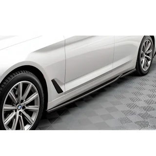 Minigonne laterali DPT V-2 (per minigonne M-Sport/M5, nero lucido)