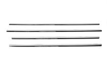 Renault Scenic/Grand 2003-2009 Cornici Finestrini Acciaio Inox (4 pz) foto 2