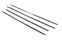 Renault Scenic/Grand 2003-2009 Cornici Finestrini Acciaio Inox (4 pz) foto 6