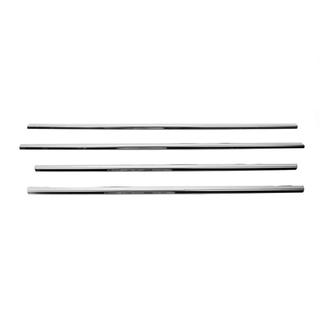 Cornici Finestrini Acciaio Inox (4 pz) foto 2