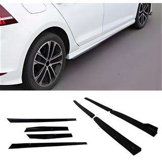 Minigonne Laterali DPT V-3 (Nero Lucido) Volkswagen Golf 7/E-Golf 2012-2020