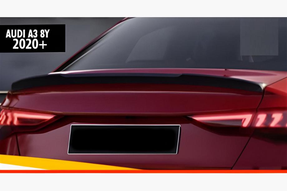 Audi A3 2020- Spoiler DPT V-2 (Berlina, nero lucido) Image