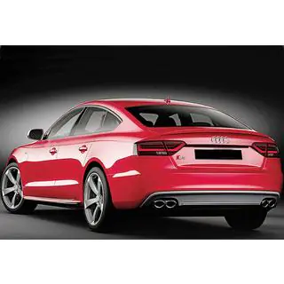 Spoiler DPT V-2 (per Sedan, nero lucido) foto 3