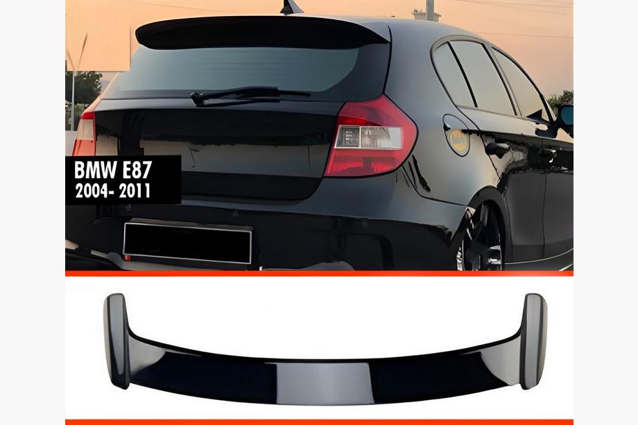 BMW 1 Series E81/E82/E87/E88 2004-2011 Spoiler DPT (per E81/E87, Nero Lucido) Image