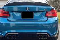 BMW 2 Series F22/F23 2014-2021 Spoiler PSM-Style (per F22, Nero Lucido) foto 1