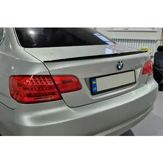 Spoiler M3-Style (per E92, Nero Lucido)