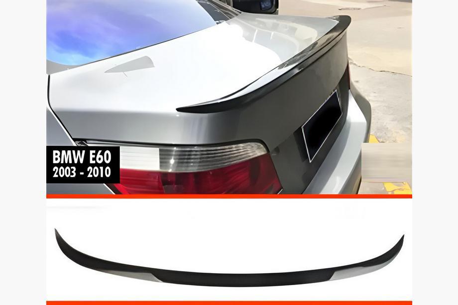 BMW 5 Series E60/E61 2003-2010 Spoiler MP-Style (Nero Lucido) Foto 1