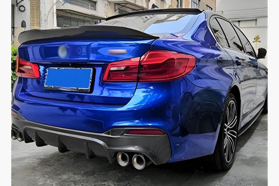 BMW Serie 5 G30/G31 2017–2023 Spoiler PSM-Style (Nero Lucido) Image