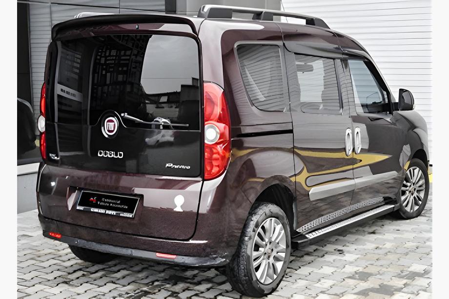Fiat Doblo II 2010-2022 Spoiler DPT (Nero Lucido) Image