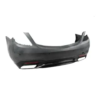 Paraurti posteriore con diffusore S65/S63 AMG (2018-2022) foto 2