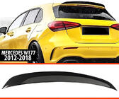 Mercedes A-class W176 2012-2018 Spoiler DPT V-4 (Nero Lucido) foto 1