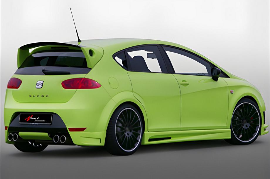 Seat Leon 2005-2012 Spoiler posteriore DPT V-2 (2009-2012, da verniciare) Image