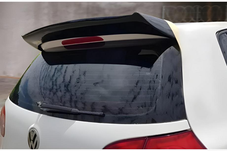 Volkswagen Golf 5 2003-2009 Spoiler DPT (HB, Nero Lucido) Foto 1