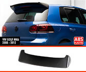 Volkswagen Golf 6 2008-2014 Spoiler DPT V-2 (HB, Nero Lucido) foto 1