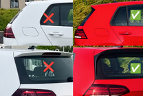 Volkswagen Golf 7/E-Golf 2012-2020 Spoiler posteriore DPT V-1 (per GTI / R HB, nero lucido) foto 9