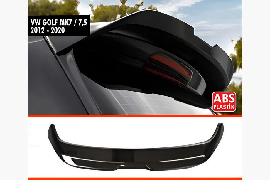 Volkswagen Golf 7/E-Golf 2012-2020 Spoiler posteriore DPT V-5 (per Base HB, nero lucido) Foto 1