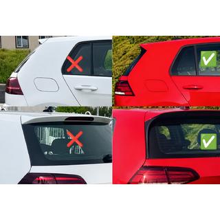 Spoiler posteriore DPT V-9 (per GTI / R HB, nero lucido) Volkswagen Golf 7/E-Golf 2012-2020 foto 4