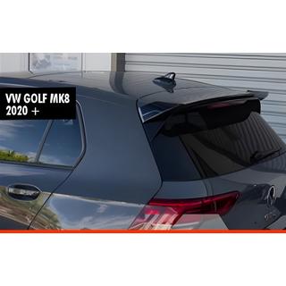 Spoiler DPT V-2 (HB, Nero Lucido) Volkswagen Golf 8 2019-