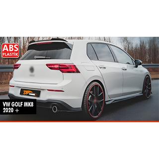 Spoiler DPT V-3 (HB, Nero Lucido) Volkswagen Golf 8 2019-