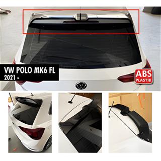 Spoiler DPT V-1 (2021+, HB, Nero Lucido) Volkswagen Polo 2017- foto 1