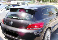 Volkswagen Scirocco 2008-2017 Spoiler Posteriore DPT V-3 (2008-2013, Nero Lucido) foto 1