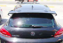Volkswagen Scirocco 2008-2017 Spoiler Posteriore DPT V-3 (2008-2013, Nero Lucido) foto 3