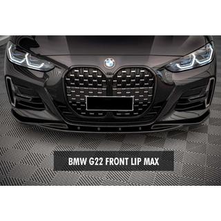 Labbro anteriore DPT V-1 (per G22/G23, nero lucido) BMW 4 Series G22/23/26 2020- foto 1