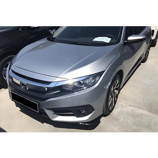 Estensioni Anteriori Flap DPT (Nero Lucido) Honda Civic Sedan X 2016-2021