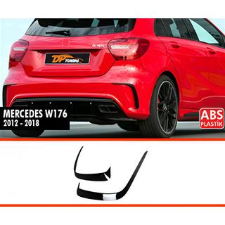 Estensioni Spoiler Posteriore DPT (Nero Lucido) Mercedes A-сlass W176 2012-2018