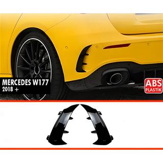 Estensioni Spoiler Posteriore DPT (Nero Lucido) Mercedes A-сlass W177 2018-