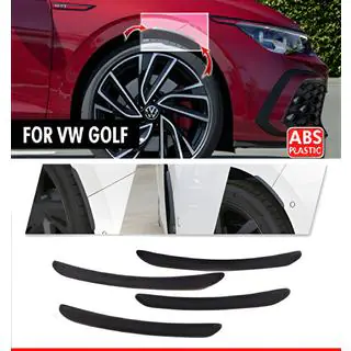 Allargatori passaruota DPT (4 pz, neri) Volkswagen Golf 7/E-Golf 2012-2020 foto 1