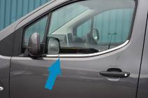 Opel Combo 2019- Cornici finestrini Omsa Line (2 pz, acciaio inox) foto 1
