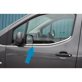 Cornici finestrini Omsa Line (2 pz, acciaio inox) foto 1