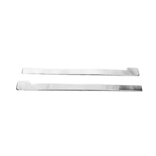 Modanature porta scorrevole in acciaio inox (2 pz) foto 4
