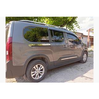 Modanature porta scorrevole in acciaio inox (2 pz) Toyota Proace City 2016- foto 1