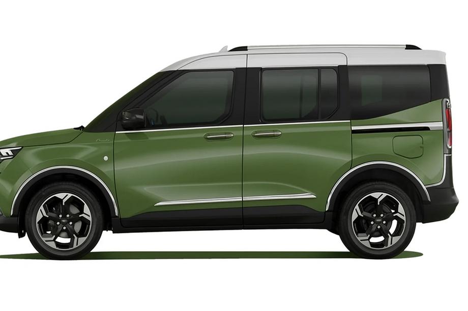 Ford Courier 2023- Modanature porte OmsaLine (4 pz, acciaio inox) Image