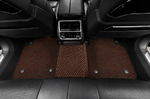BMW 7 Series G11/G12 2015-2022 Tappetini EVA (per G12, Marrone) foto 3