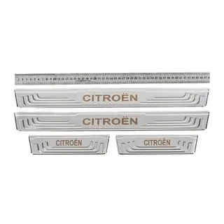 Battitacco universali Citroen V-2 (4 pz, acciaio inox) foto 1