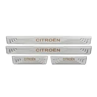 Battitacco universali Citroen V-2 (4 pz, acciaio inox) foto 2