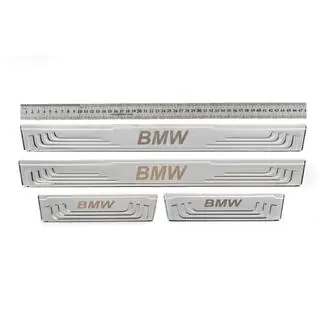 Battitacco universali BMW V-2 (4 pz, acciaio inox) foto 1